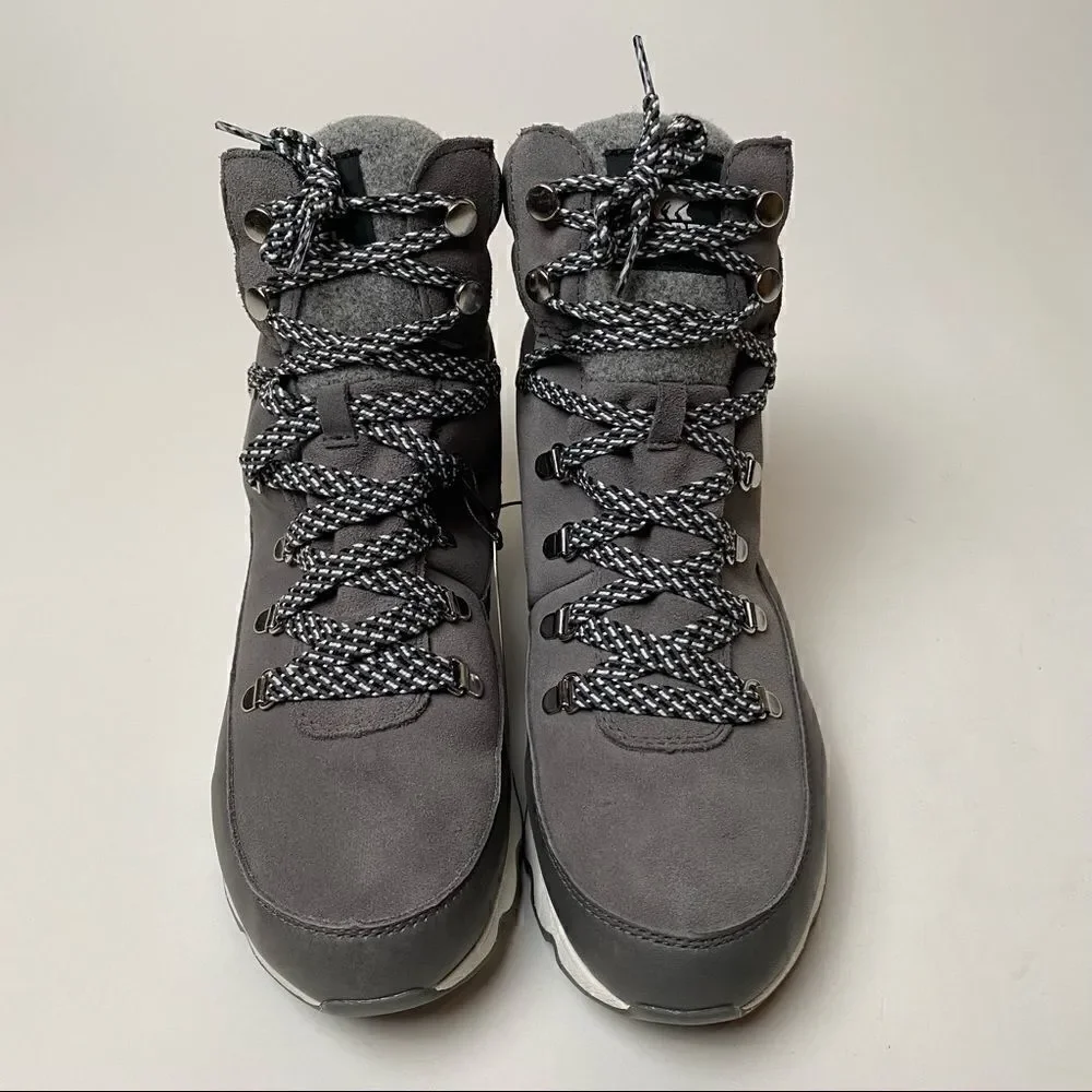 Sorel Kinetic Conquest Boots Quarry Grey Gray 8 Waterproof